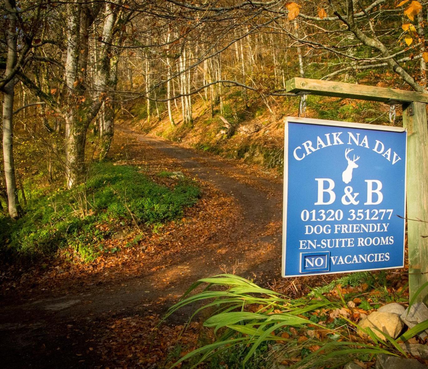 Craik Na Dav B&B Invermoriston Exteriör bild